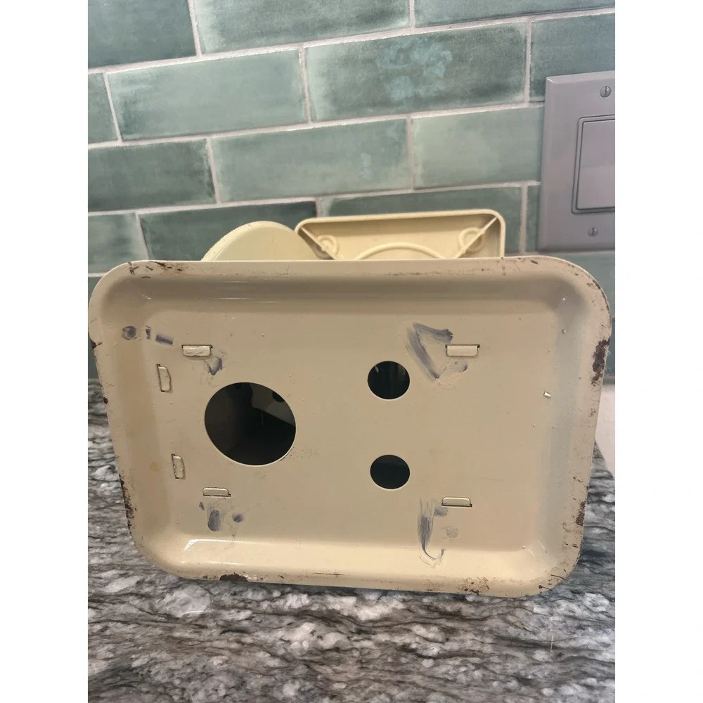Vintage Sears Kitchen Scale Model 1900 Cream 25lb Capacity Analog Manual Scale